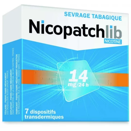 NicopatchLib 14 mg/24 h Patchs