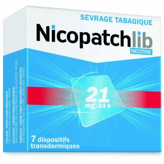 NicopatchLib 21 mg/24 h Patchs