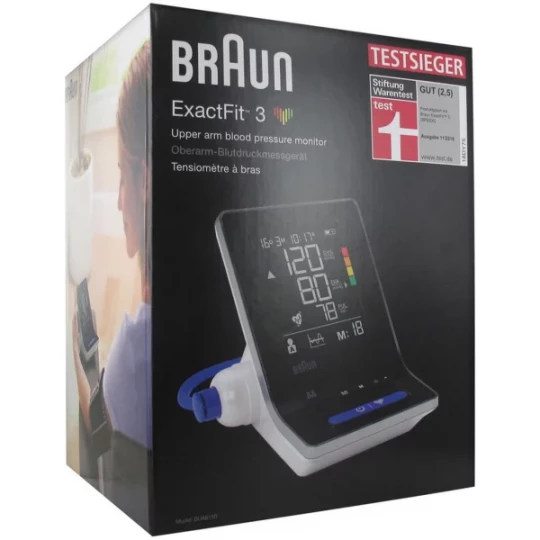 Braun Tensiomètre Bras ExacFit 3 BUA6150WE