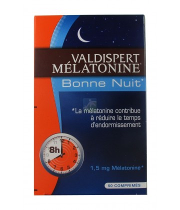 Valdispert Mélatonine Bonne Nuit x 50 NSFP