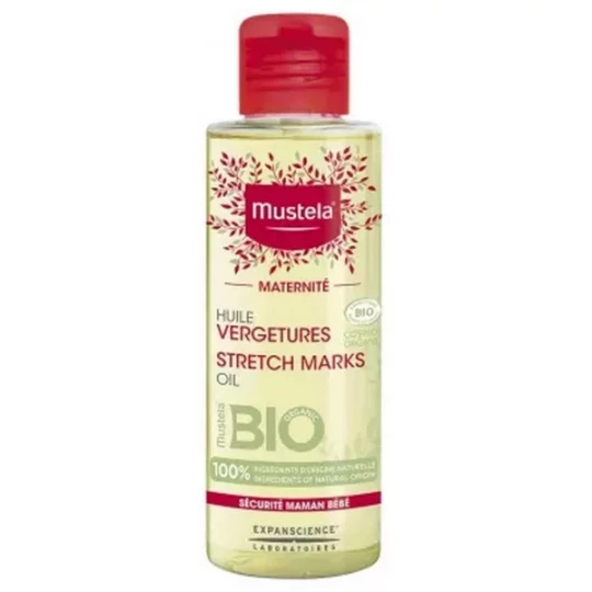 Mustela Maternité Huile Vergetures Bio 105 ml