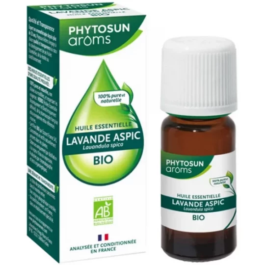 Phytosun Arôms Huile Essentielle Lavande Aspic Bio 10 ml