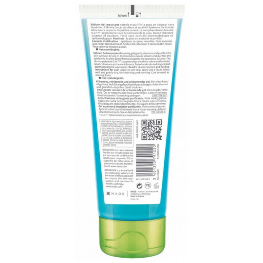 Bioderma Sébium Gel Moussant Nettoyant Purifiant - image 3