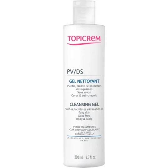 Topicrem PV/DS Gel Nettoyant 200 ml