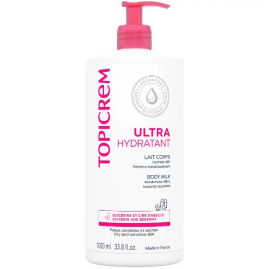 Topicrem Ultra-Hydratant Lait Corps 1 L