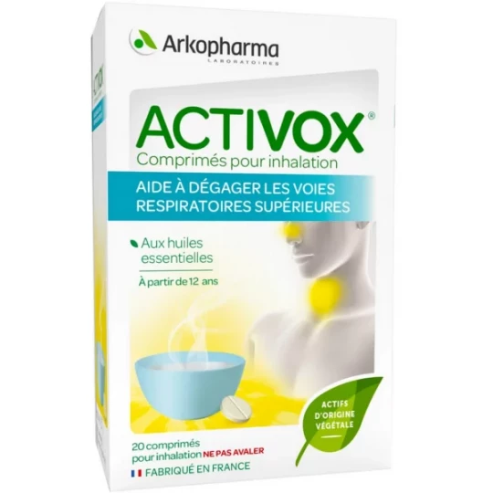 Activox Comprimés pour Inhalation x 20
