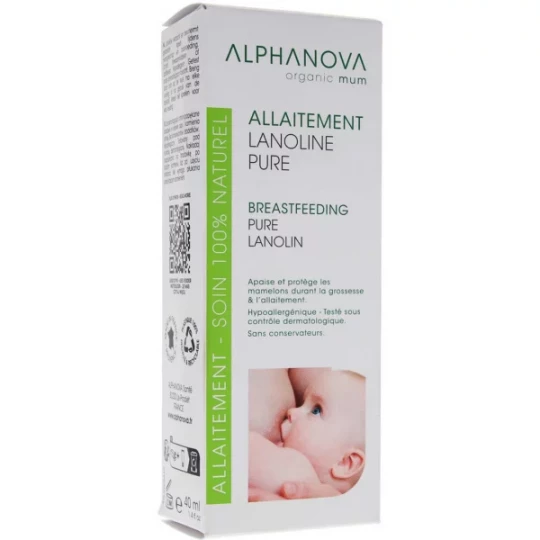 Alphanova Santé Lanoline Pure Allaitement 40 ml