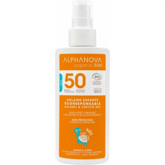 Alphanova Sun Kids Spray Bio SPF50 125 g
