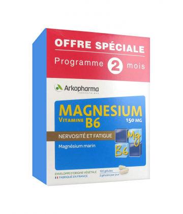 Arkovital Magnésium Vitamine B6 x 120