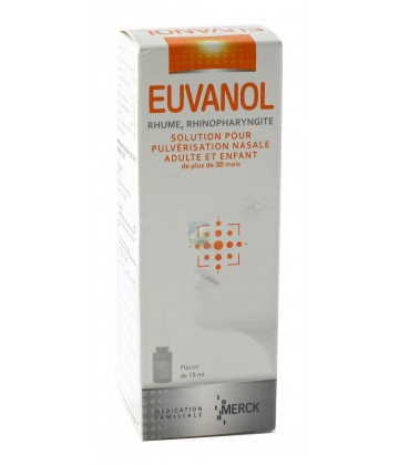 Euvanol Spray Benzalkonium 15 ml