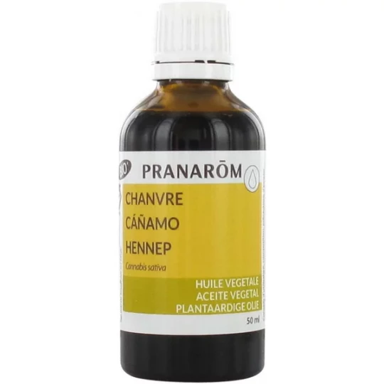 Pranarôm Huile Végétale de Chanvre Bio 50 ml