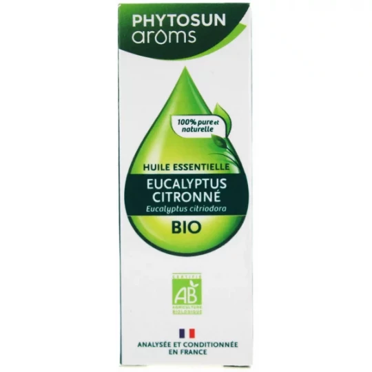Phytosun Arôms Huile Essentielle Eucalyptus Citronné Bio 10 ml