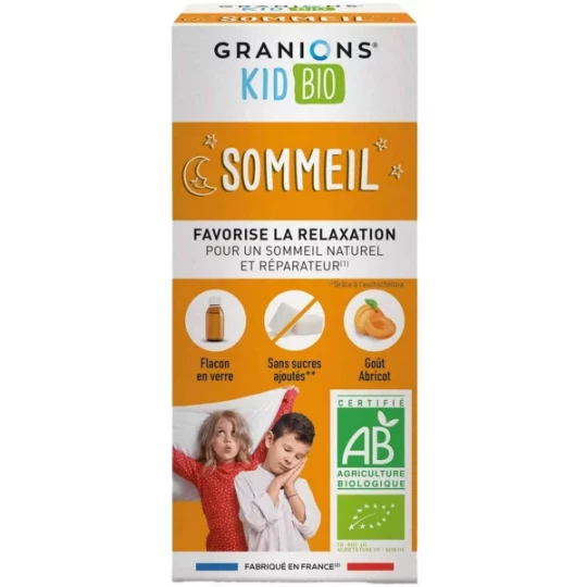 Granions Kid Bio Sommeil Sirop Abricot 125 ml