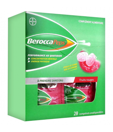 BeroccaPeps Fruits Rouges x 28 Offre Spéciale
