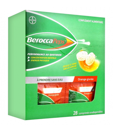 BeroccaPeps Orange Givrée x 28 Offre Spéciale