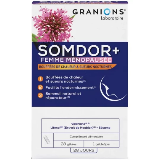 Granions Somdor+ Femme Ménopausée x 28