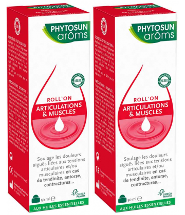 Phytosun Aroms Roll-On Articulations & Muscles 2 x 50 ml