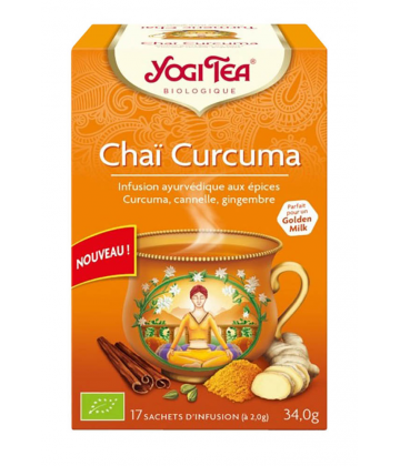 Yogi Tea Chaï Curcuma Infusions x 17