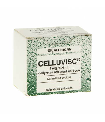 Celluvisc 4 mg/4 ml Collyre Unidoses x 30