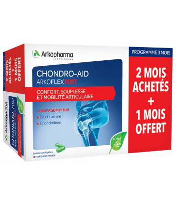 Arkopharma Chondro-Aid Arkoflex Fort x 180 + 90 Gélules Offertes