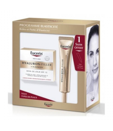 Eucerin Hyaluron-Filler Elasticity Soin de Jour SPF15 50 ml + 1 Soin OFFERT