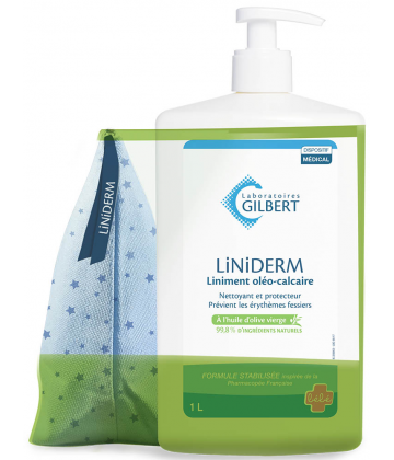 Gilbert Liniderm Liniment Oléo-Calcaire 1L + Trousse Offerte
