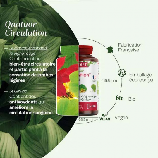 Superdiet Quatuor Bio Circulation x 120 - image 3