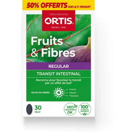Ortis Fruits & Fibres Regular 2 x 30