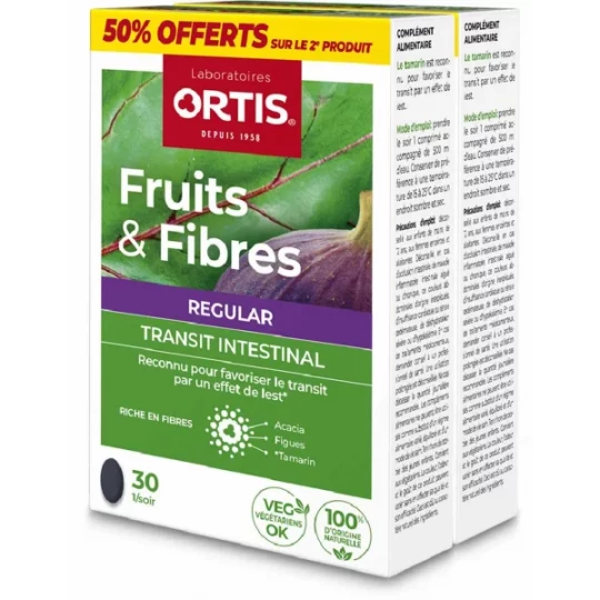 Ortis Fruits & Fibres Regular 2 x 30 - image 2