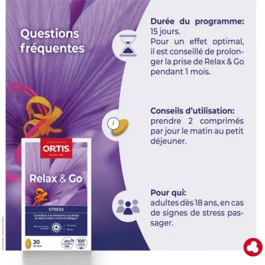 Ortis Relax & Go Bio Stress x 30 - image 5
