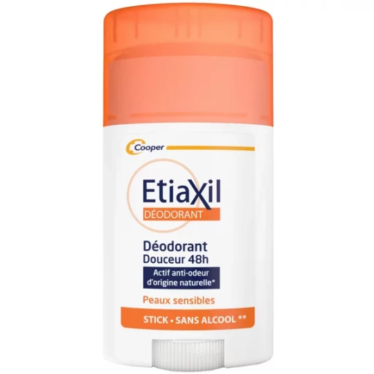 Etiaxil Déodorant Douceur 48h Sans Sels d'Aluminium Stick 40 ml