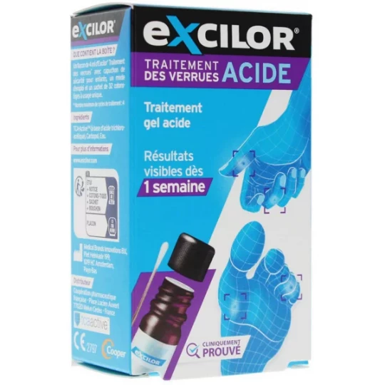 Excilor Traitement des Verrues 4 ml
