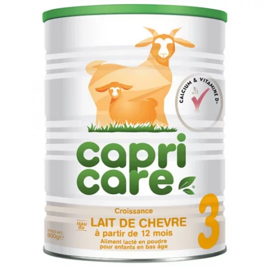Capricare Lait de Chèvre Croissance Dès 12 mois 800 g