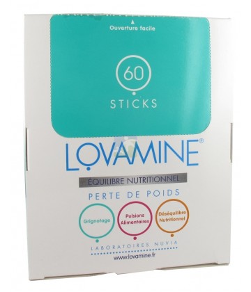 Lovamine Perte de Poids Sticks x 60