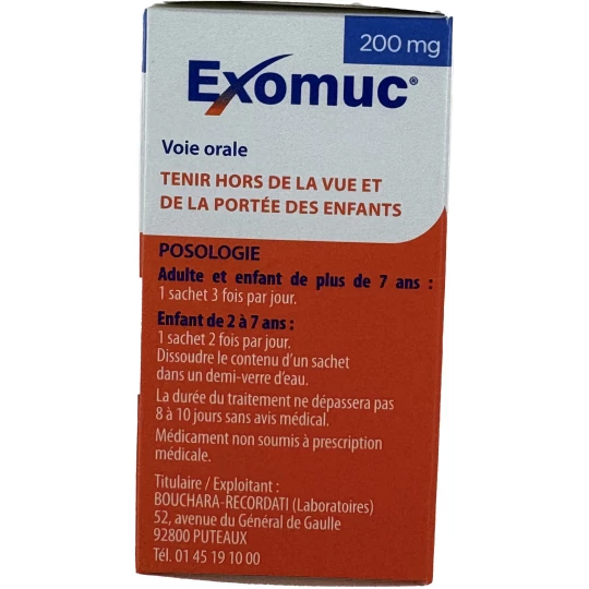 Exomuc 200 mg x 24 - image 3