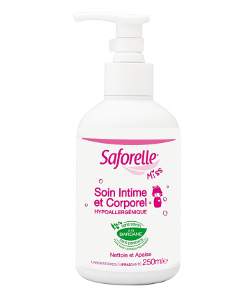 Saforelle Miss Soin Intime et Corporel 250 ml