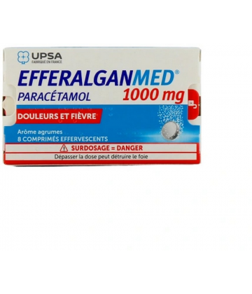 EfferalganMed 1000 mg Comprimés Effervescents x 8 - image 2