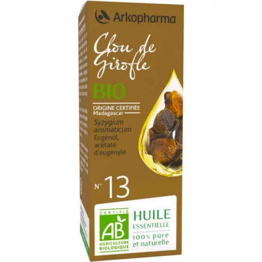 Arkopharma Huile Essentielle Clou de Girofle Bio 5 ml