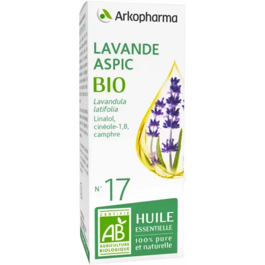Arkopharma Huile Essentielle Lavande Aspic Bio 10 ml