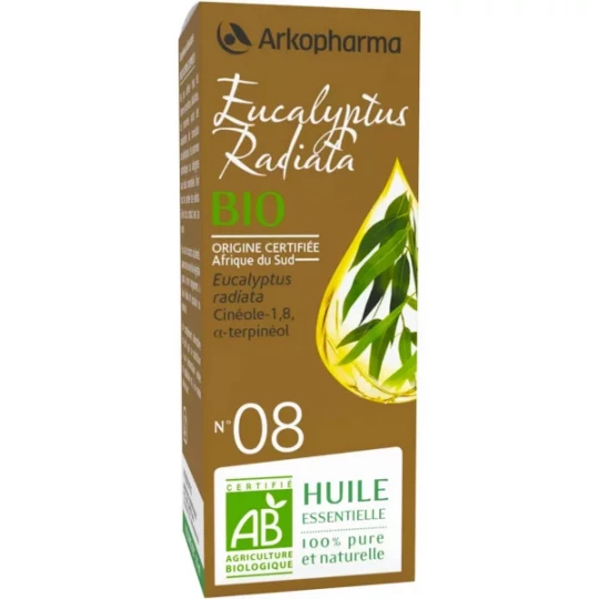 Arkopharma Huile Essentielle Eucalyptus Radiata Bio 10 ml