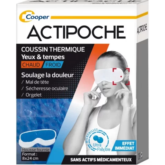 Actipoche Coussin Thermique Yeux & Tempes