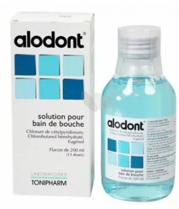 Alodont Care Fraicheur Bain De Bouche 3 Flacons 100 ml