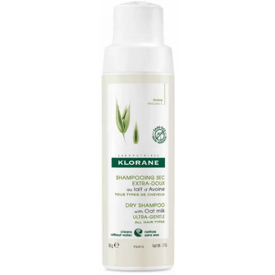 Klorane Shampooing Sec Rotopoudre au Lait d'Avoine 50 g