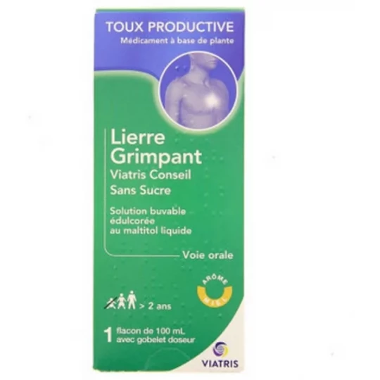 Lierre Grimpant Mylan Viatris Sans Sucre 100 ml