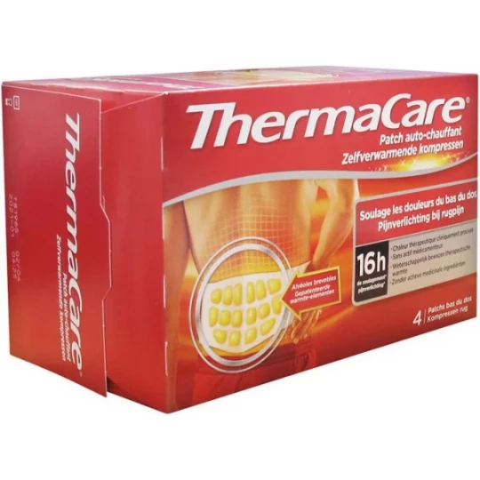 ThermaCare Patch Auto-chauffant Dos x 4