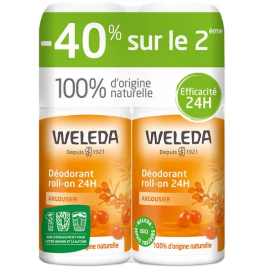 Weleda Déodorant Argousier Roll-on