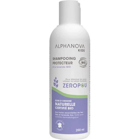 Alphanova Kids Zéropou Shampoing 200 ml