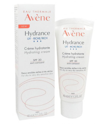 Eau Thermale Avène – Hydrance UV RICHE Crème hydratante SPF30 – 40 ml