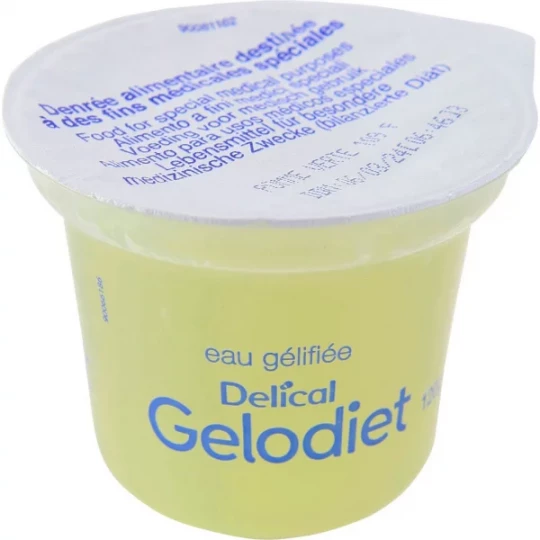 Delical Gelodiet Eau Gélifiée Pomme Verte 4 x 120 g - image 2