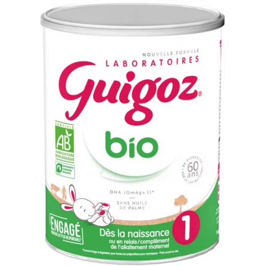 Guigoz Bio 1 Lait 1er Âge 800 g